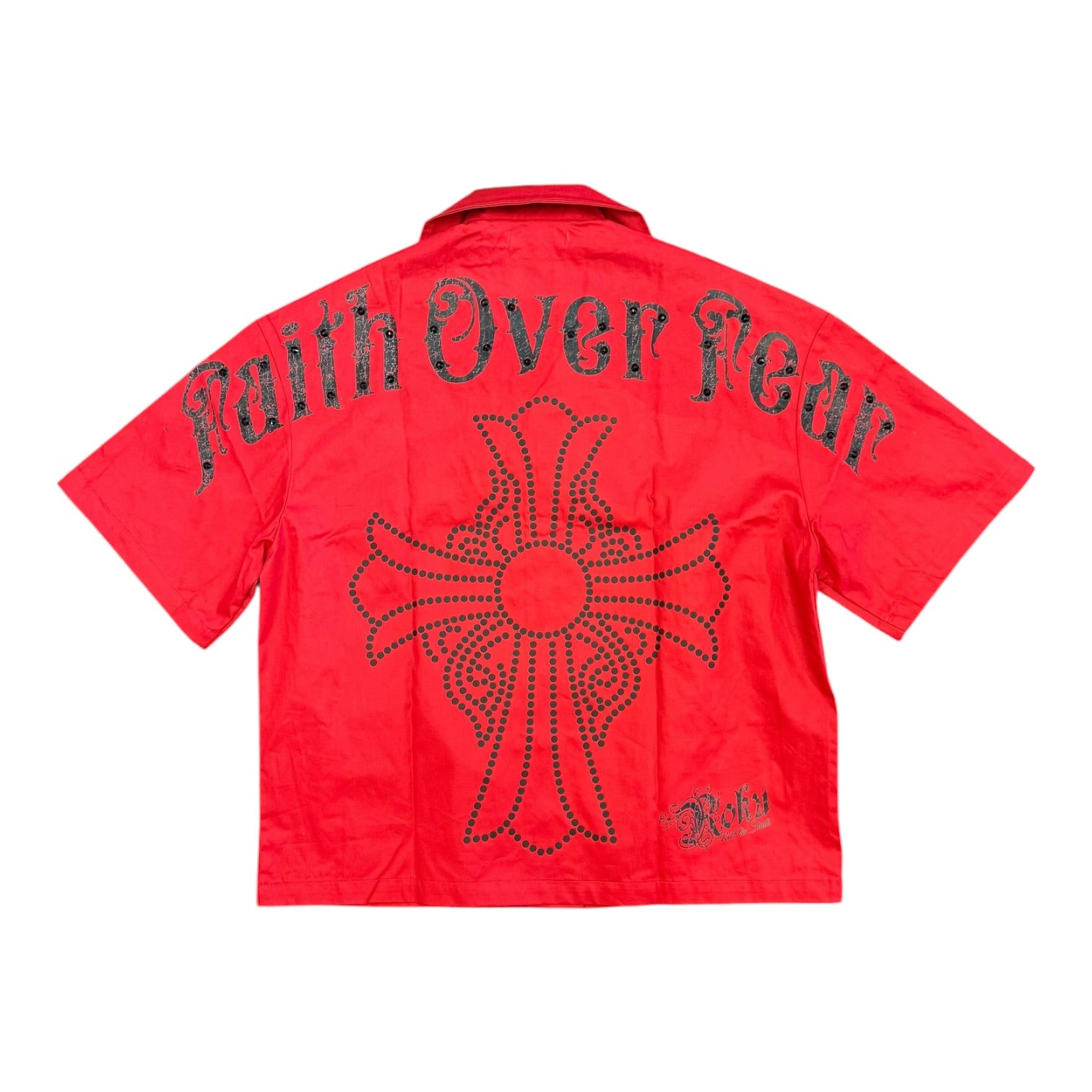 ROKU STUDIO: Street Saints Twill SS Tee RK1482030